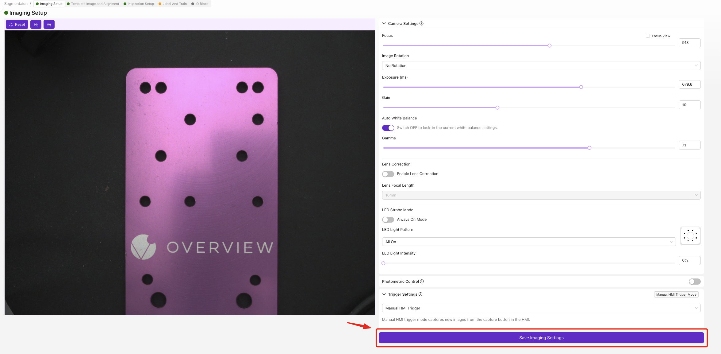 Save Settings
